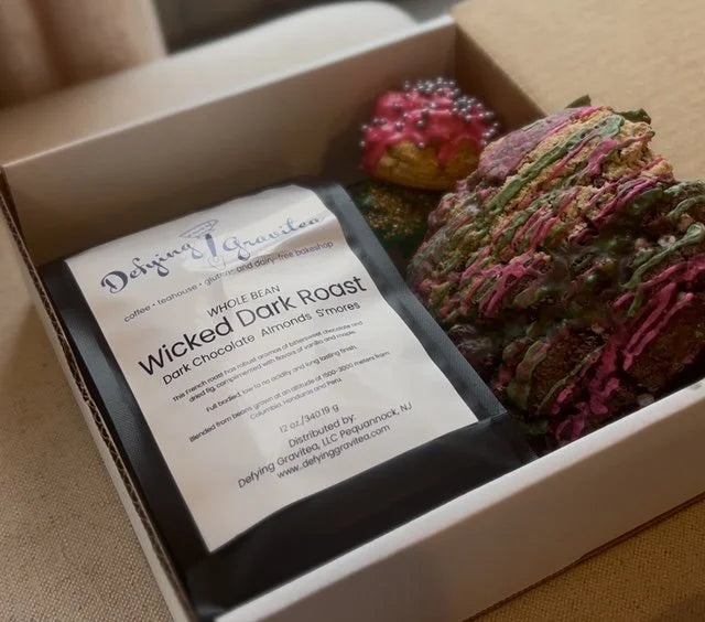 Defying Gravitea X Wicked gift box with Coffee