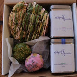 Defying Gravitea X Wicked gift box with Elphaba & Glinda tea