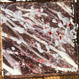 Peppermint Bark Brownie Box