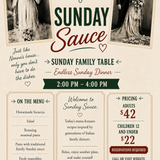 Sunday Sauce - September 13th