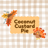 Coconut Custard Pie